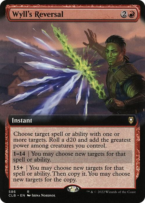 0586 Wyll's Reversal (Extended Art) R Commander Legends: Battle for Baldur's Gate