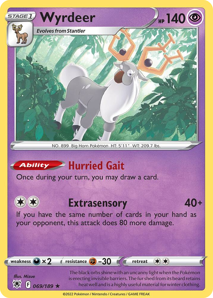 0069 Wyrdeer Rare Deck Exclusives