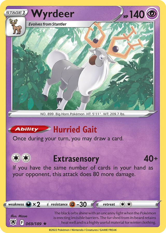 0069 Wyrdeer Rare Deck Exclusives
