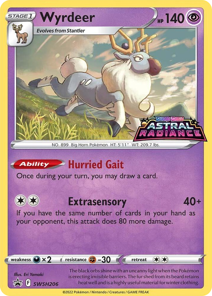 0206 Wyrdeer - SWSH206 Promo Sword & Shield Promo Cards