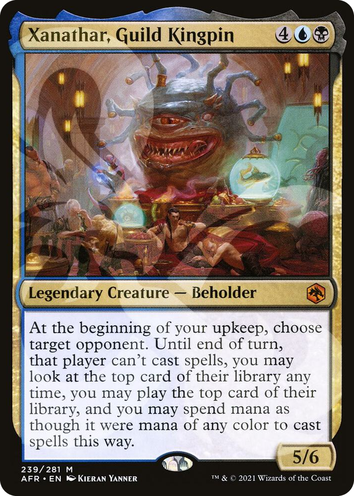 0239 Xanathar, Guild Kingpin M AFR Ampersand Promos