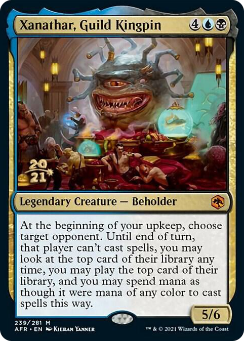Xanathar, Guild Kingpin #239 M - Prerelease Cards Pokemon card