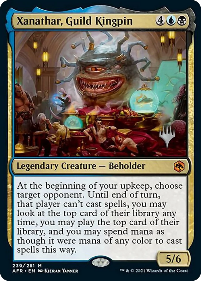 0239 Xanathar, Guild Kingpin M Promo Pack: Adventures in the Forgotten Realms