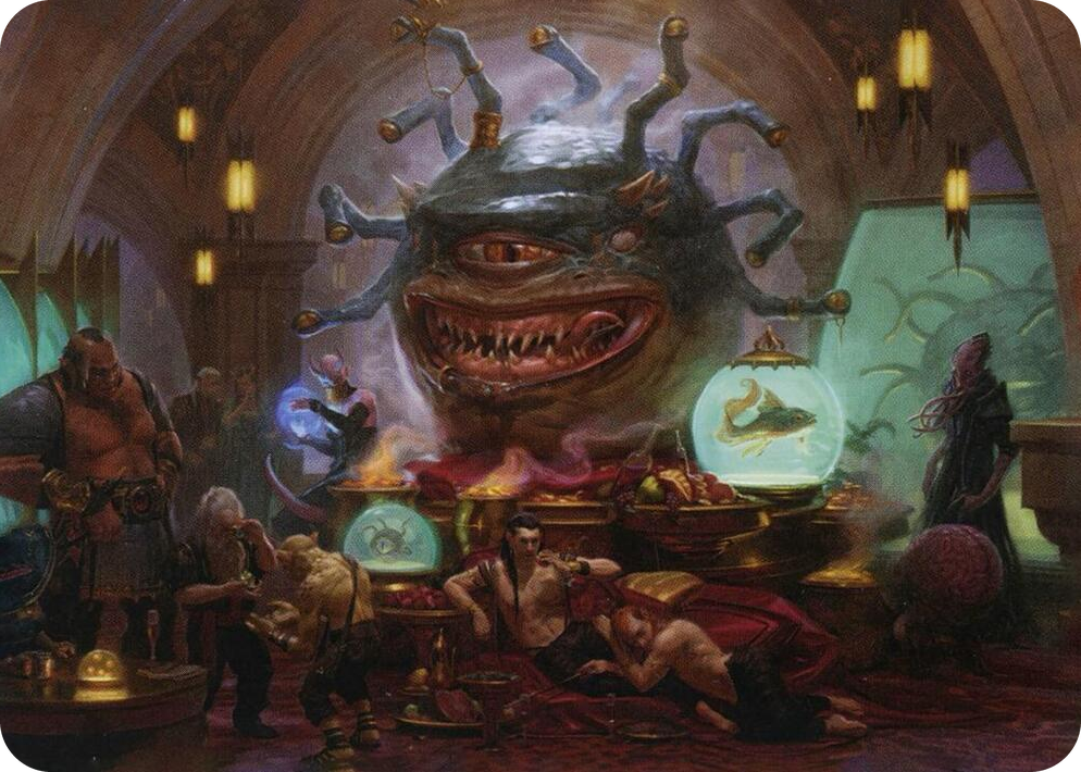 0029 Xanathar, Guild Kingpin Art Card S Art Series: Adventures in the Forgotten Realms