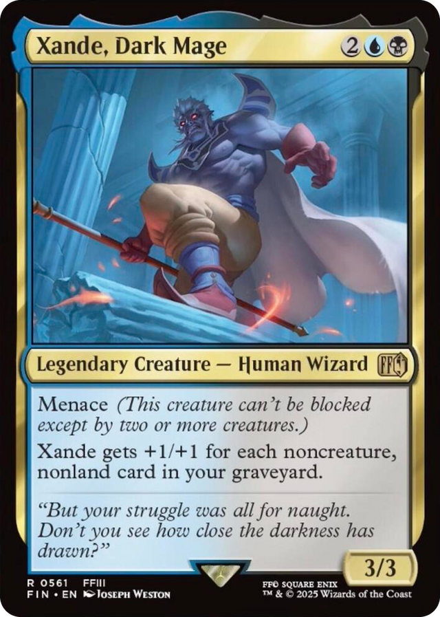 0561 Xande, Dark Mage R FINAL FANTASY