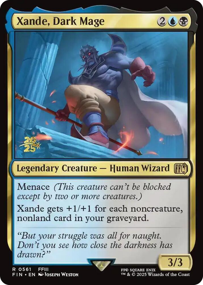 Xande, Dark Mage #561 R - Prerelease Cards Pokemon card