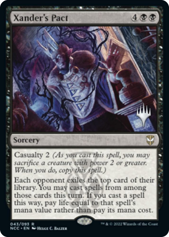 0043 Xander's Pact R Promo Pack: Streets of New Capenna