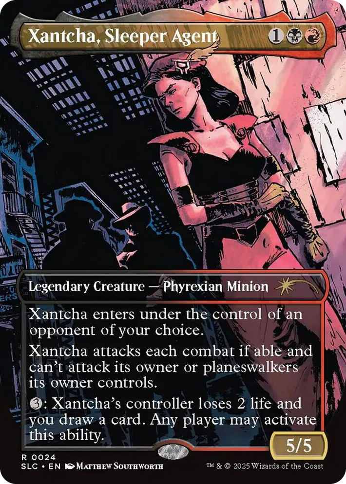 0024 Xantcha, Sleeper Agent R Secret Lair Countdown Kit
