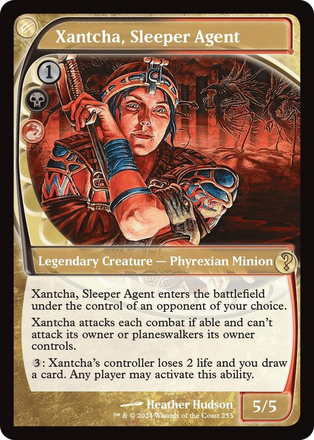 0253 Xantcha, Sleeper Agent (Future Sight) R Mystery Booster 2