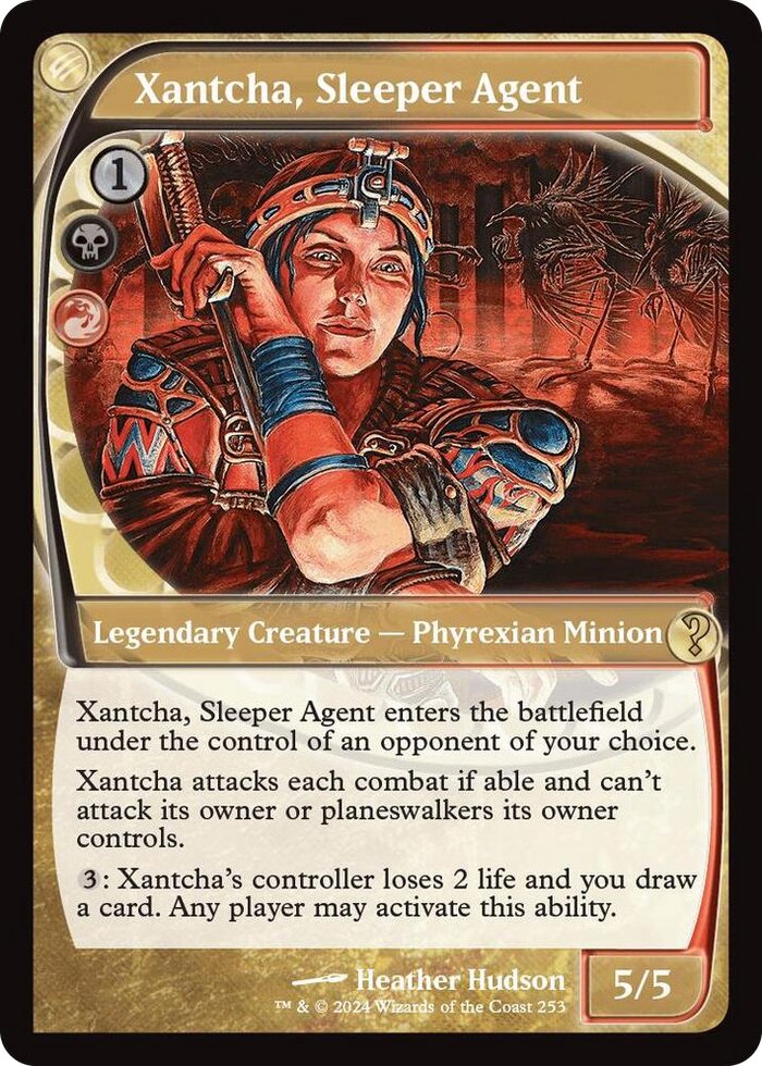 Xantcha, Sleeper Agent (Future Sight) #253 R - Mystery Booster 2 Pokemon card