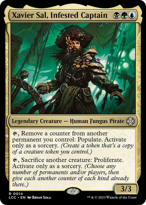 0014 Xavier Sal, Infested Captain R Commander: The Lost Caverns of Ixalan