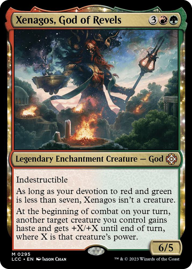 0295 Xenagos, God of Revels M Commander: The Lost Caverns of Ixalan