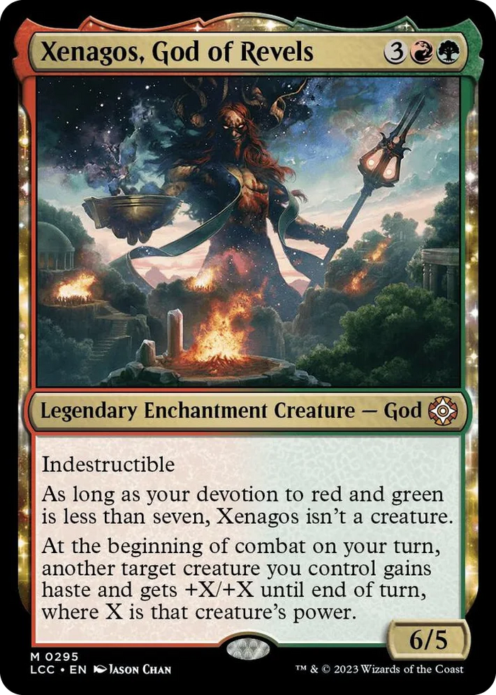 0295 Xenagos, God of Revels M Commander: The Lost Caverns of Ixalan