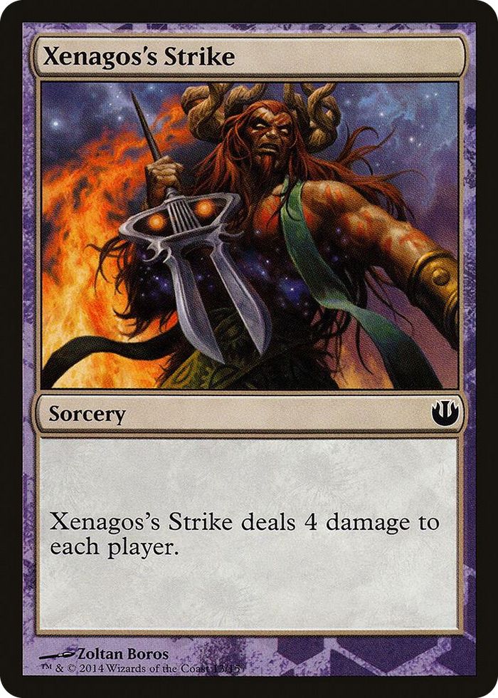 Xenagos's Strike #13 S - Hero's Path Promos Pokemon card