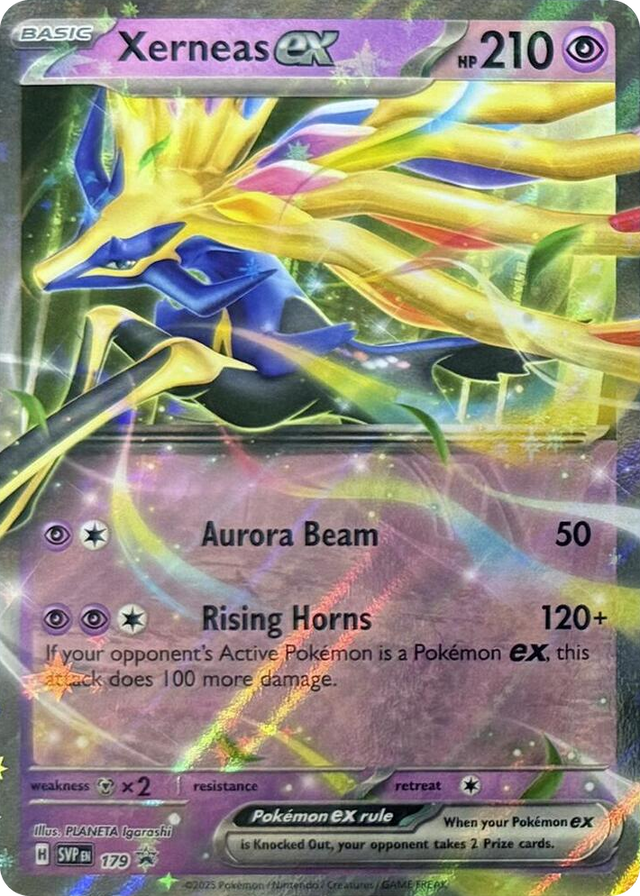 0179 Xerneas ex - 179 Promo Scarlet & Violet Promo Cards