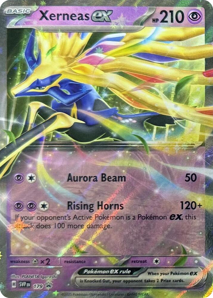 0179 Xerneas ex - 179 Promo Scarlet & Violet Promo Cards