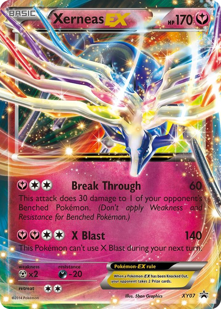 XY007 Xerneas EX - XY07 Promo XY Promos