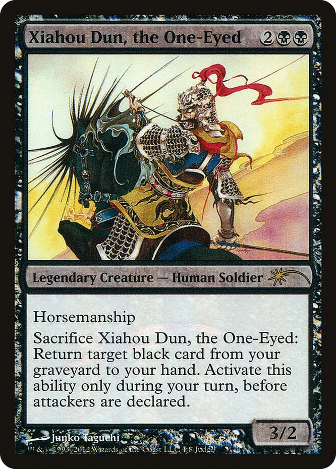 Xiahou Dun, the One-Eyed #1 P - Judge Promos Pokemon card