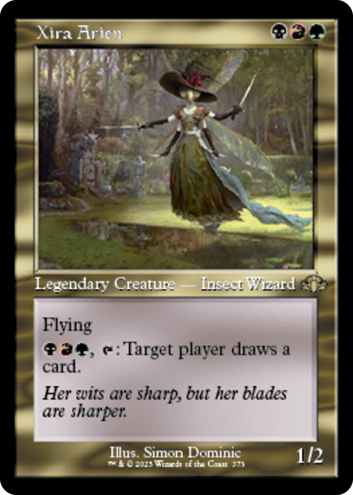 Xira Arien (Retro Frame) #373 R - Dominaria Remastered Pokemon card