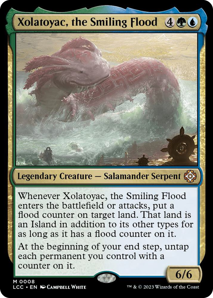 0008 Xolatoyac, the Smiling Flood M Commander: The Lost Caverns of Ixalan