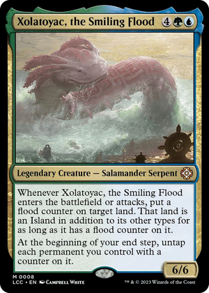 0008 Xolatoyac, the Smiling Flood M Commander: The Lost Caverns of Ixalan