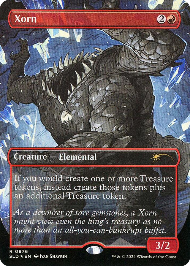 0876 Xorn (0876) (Rainbow Foil) R Secret Lair Drop Series