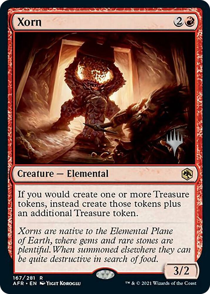 0167 Xorn R Promo Pack: Adventures in the Forgotten Realms