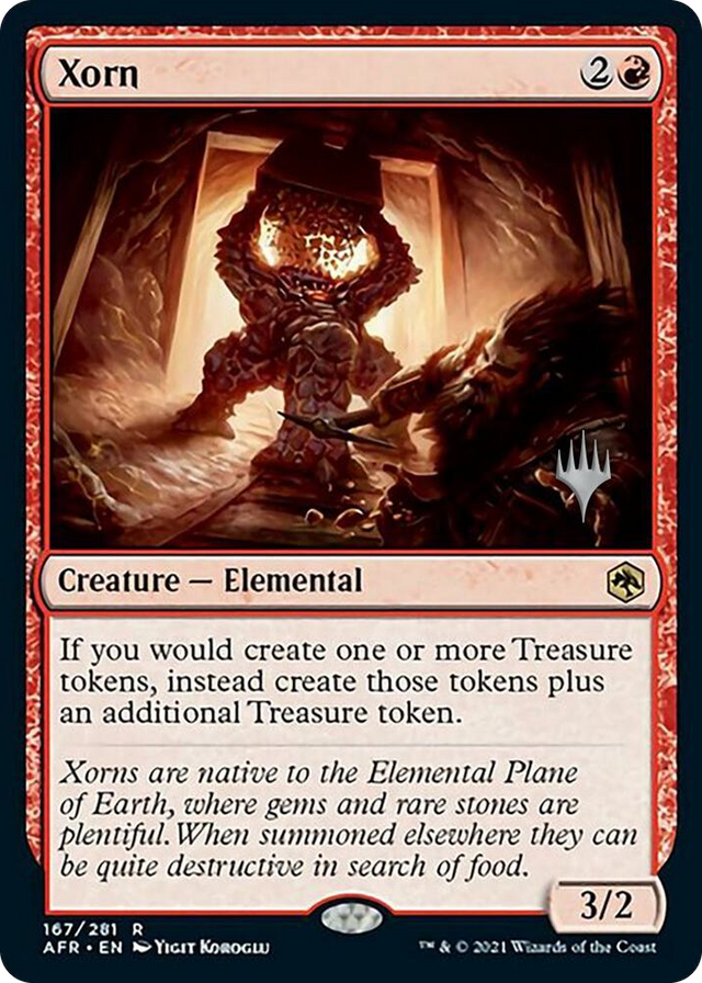 0167 Xorn R Promo Pack: Adventures in the Forgotten Realms