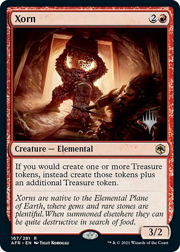 0167 Xorn R Promo Pack: Adventures in the Forgotten Realms