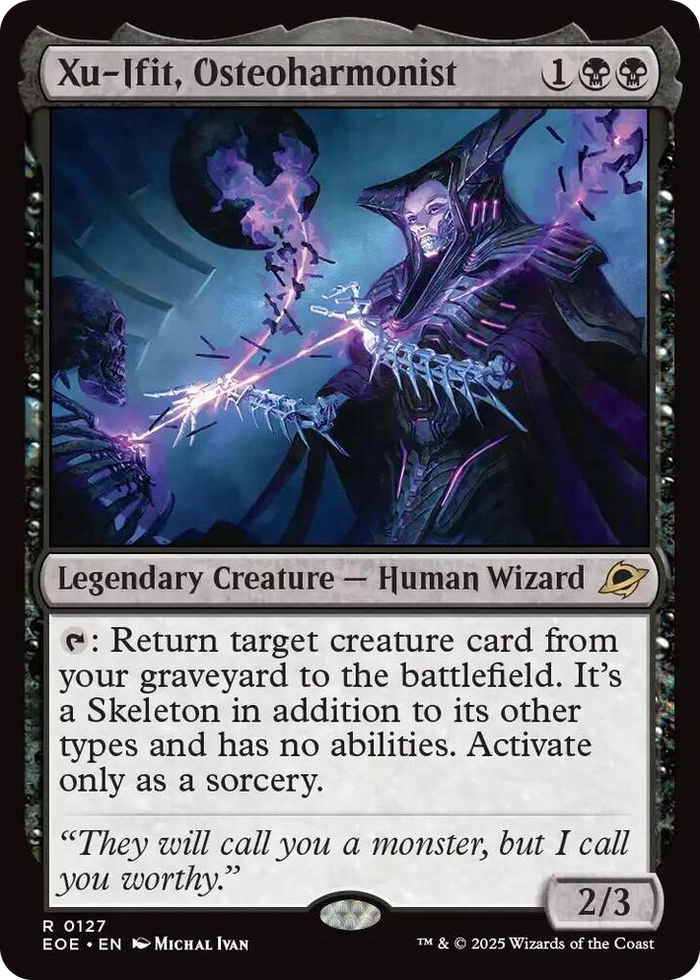 Xu-Ifit, Osteoharmonist #127 R - Edge of Eternities Pokemon card