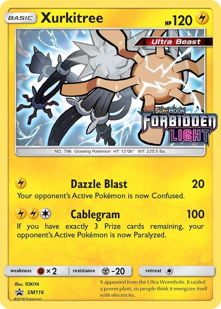 SM116 Xurkitree - SM116 (Prerelease) Promo SM Promos