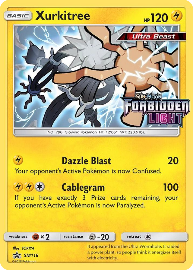 SM116 Xurkitree - SM116 (Prerelease) Promo SM Promos