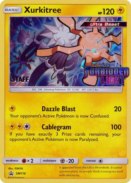 SM116 Xurkitree - SM116 (Prerelease) [Staff] Promo SM Promos