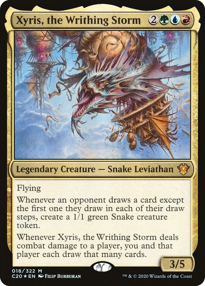 0018 Xyris, the Writhing Storm M Commander 2020