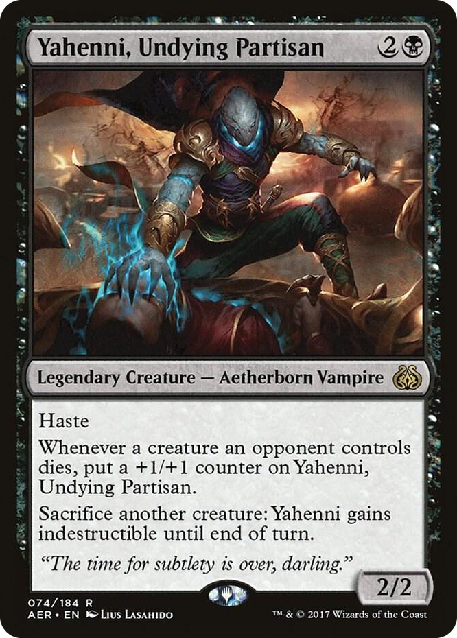 Yahenni, Undying Partisan #74 R - Aether Revolt Pokemon card