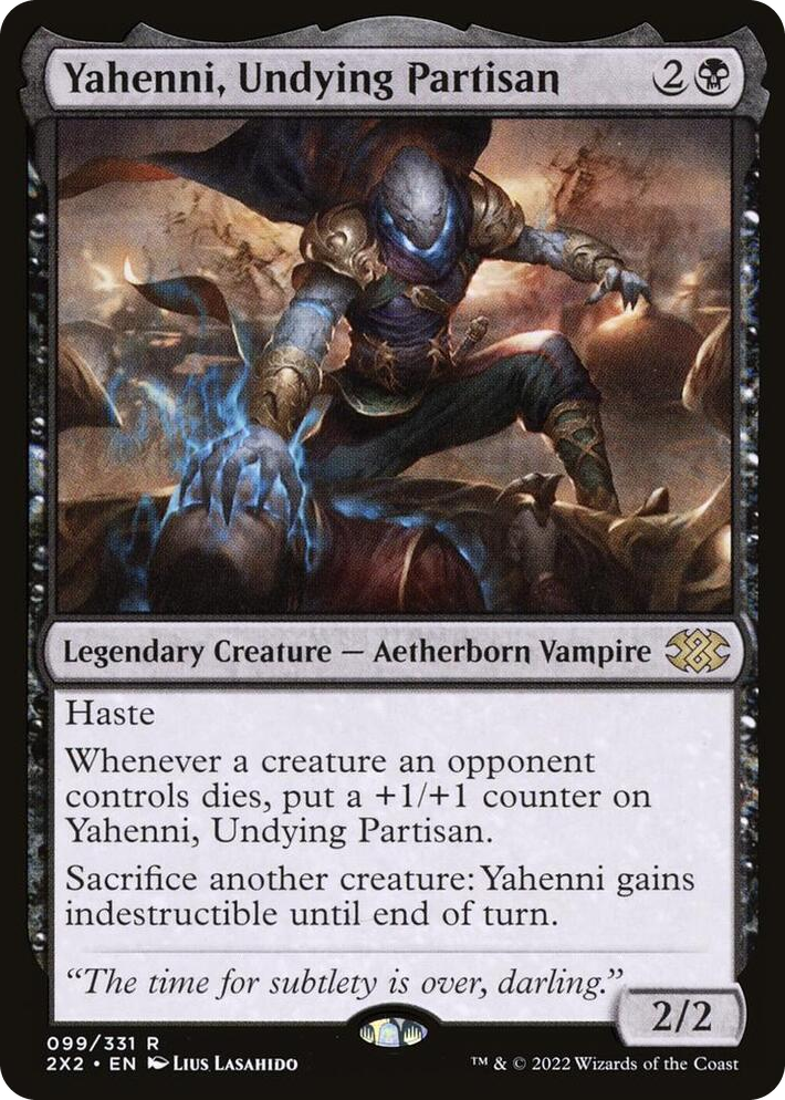 0099 Yahenni, Undying Partisan R Double Masters 2022