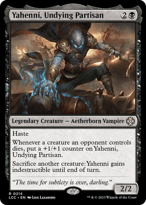 0214 Yahenni, Undying Partisan R Commander: The Lost Caverns of Ixalan