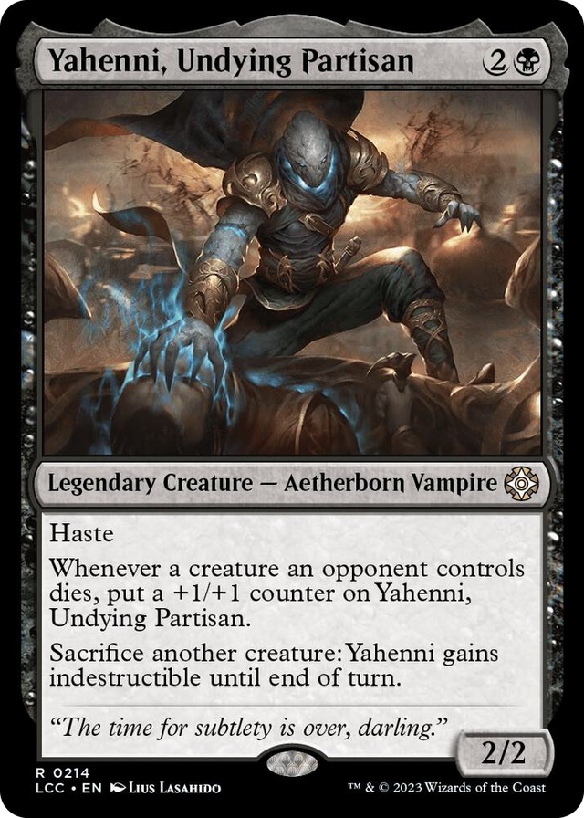 0214 Yahenni, Undying Partisan R Commander: The Lost Caverns of Ixalan
