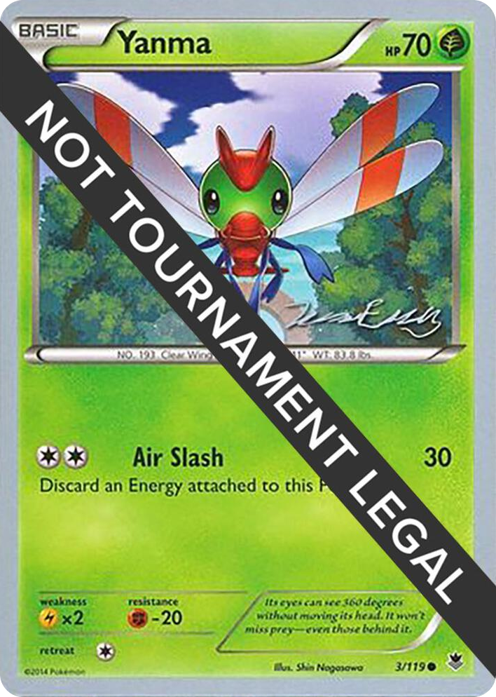 0003 Yanma - 2016 (Jesper Eriksen) Common World Championship Decks