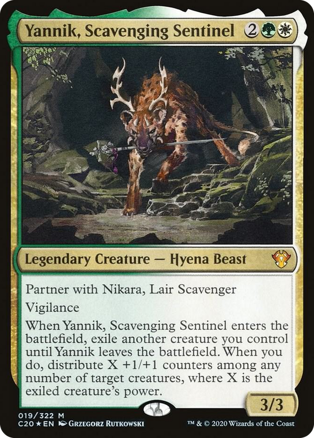 0019 Yannik, Scavenging Sentinel M Commander 2020