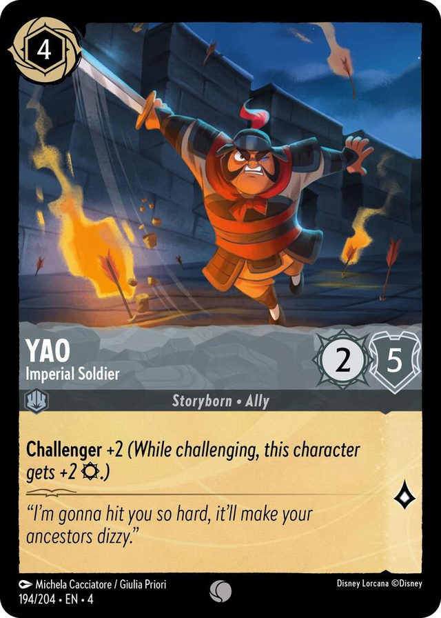 0194 Yao - Imperial Soldier Common Ursula's Return