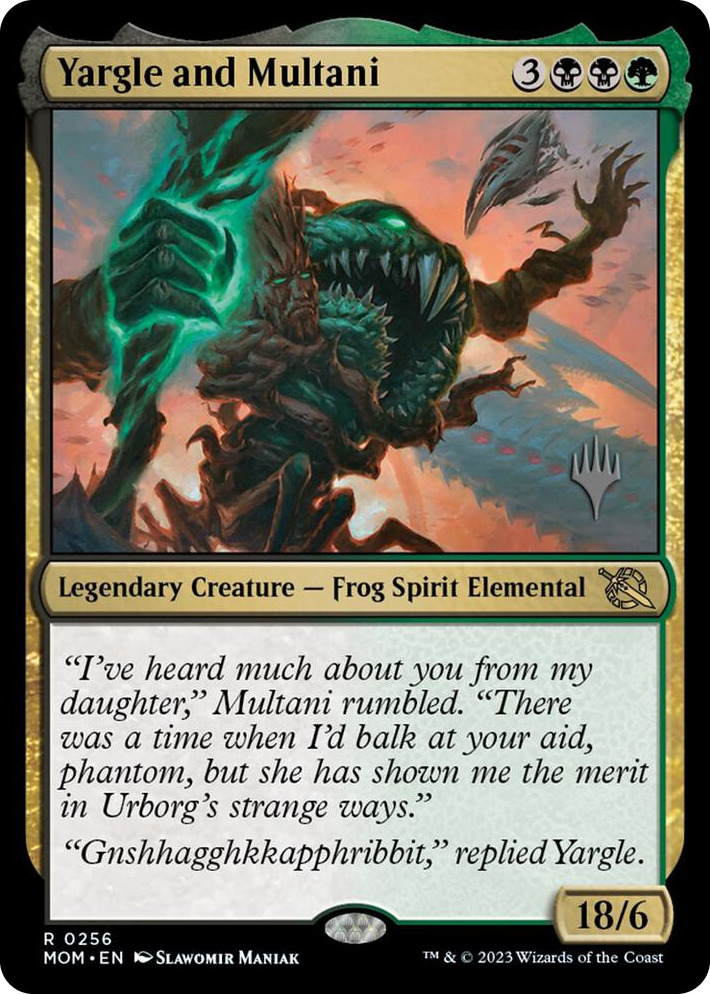 0256 Yargle and Multani R Promo Pack: March of the Machine