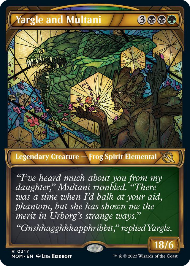 0317 Yargle and Multani (Showcase) R March of the Machine