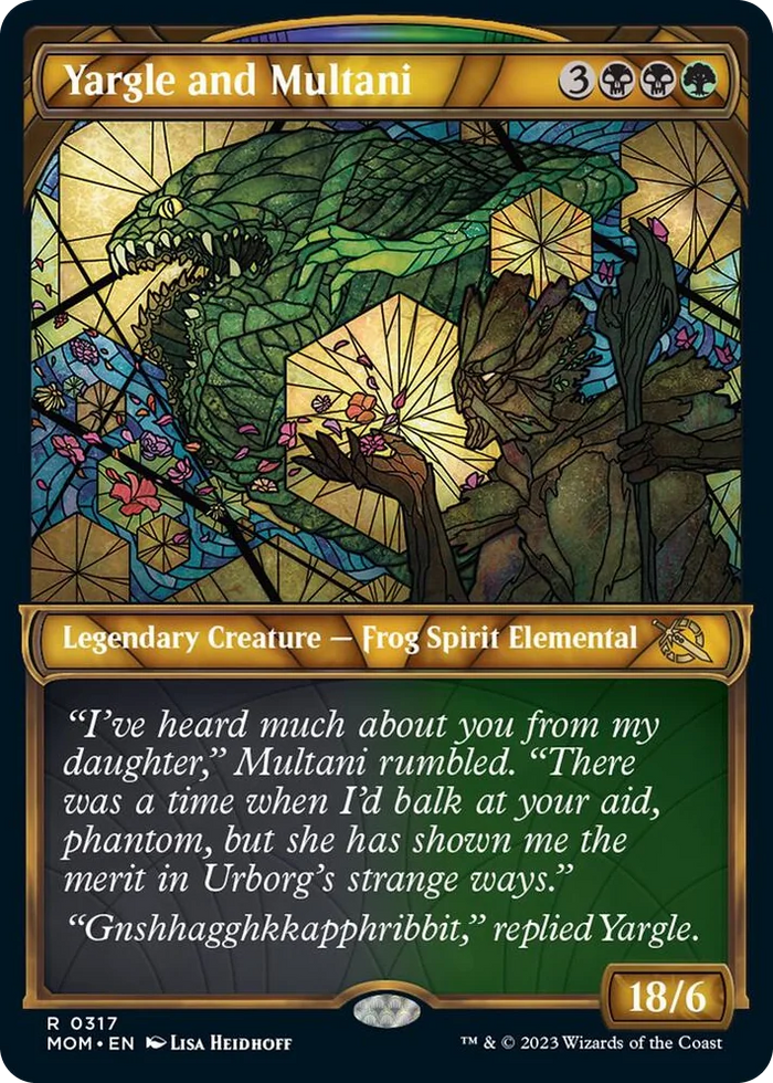 0317 Yargle and Multani (Showcase) R March of the Machine