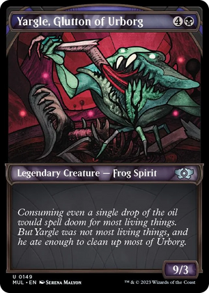 0149 Yargle, Glutton of Urborg (Halo Foil) U March of the Machine: Multiverse Legends