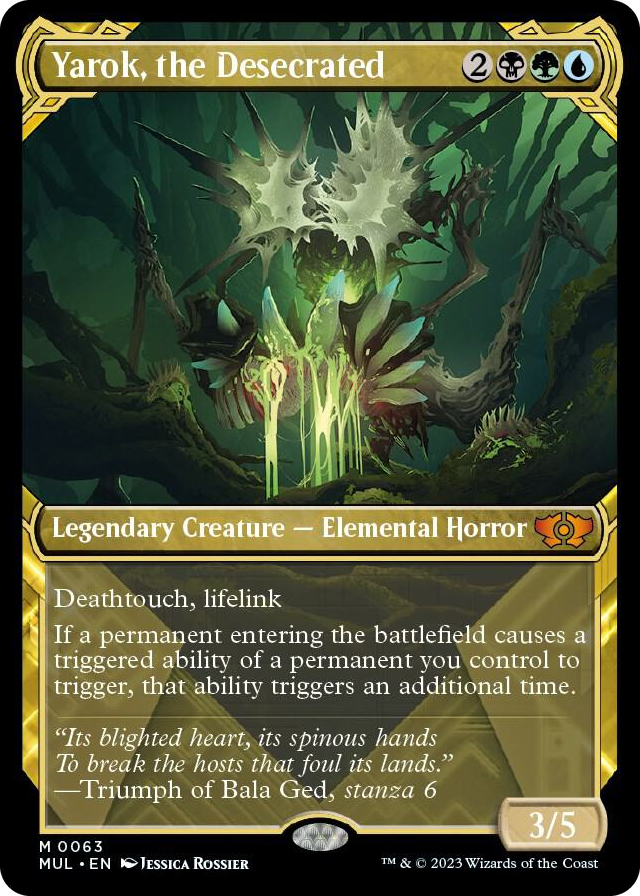 Yarok, the Desecrated #63 M - March of the Machine: Multiverse Legends Pokemon card