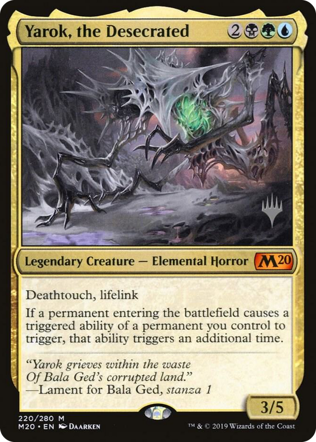 0220 Yarok, the Desecrated M Promo Pack: Core Set 2020