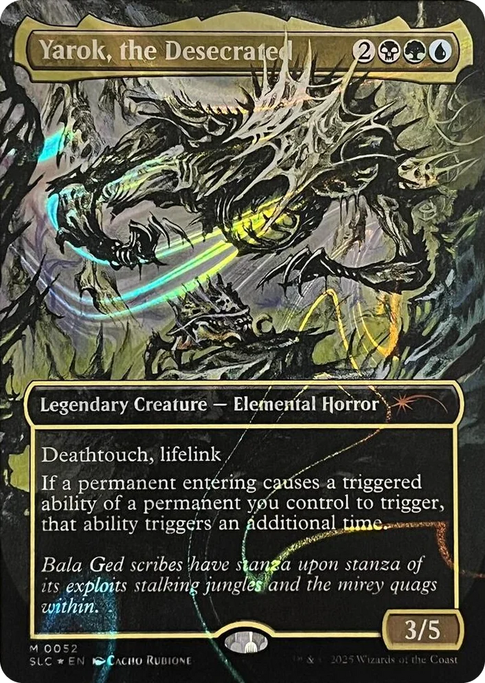 0052 Yarok, the Desecrated (Halo Foil) M Secret Lair Countdown Kit