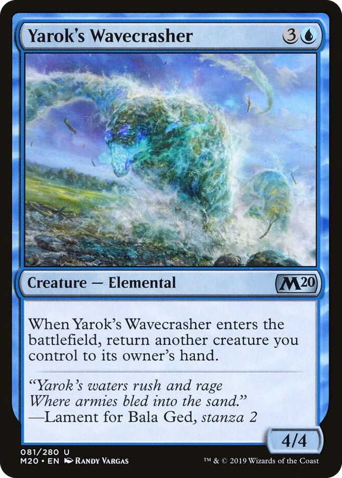 0081 Yarok's Wavecrasher U Core Set 2020