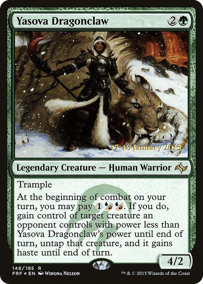 Yasova Dragonclaw #148 R - Prerelease Cards Pokemon card